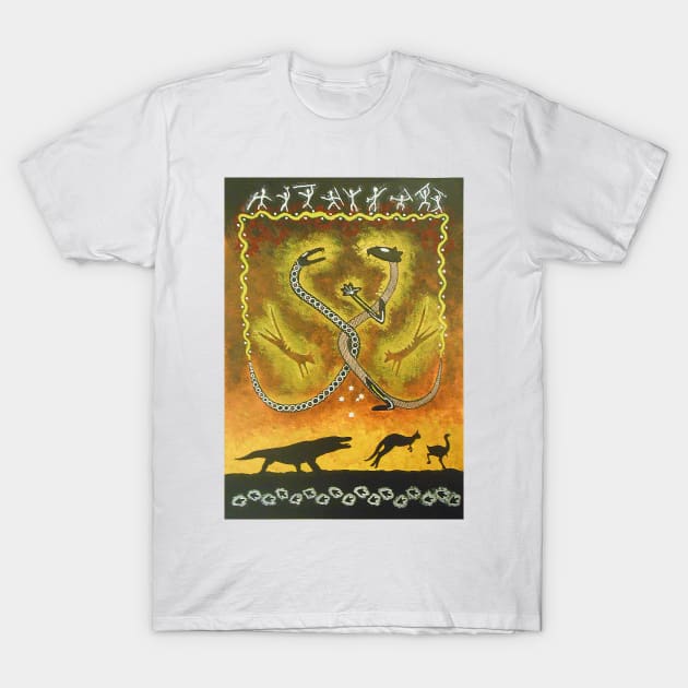 Ancient Australia T-Shirt by PurpleMoose